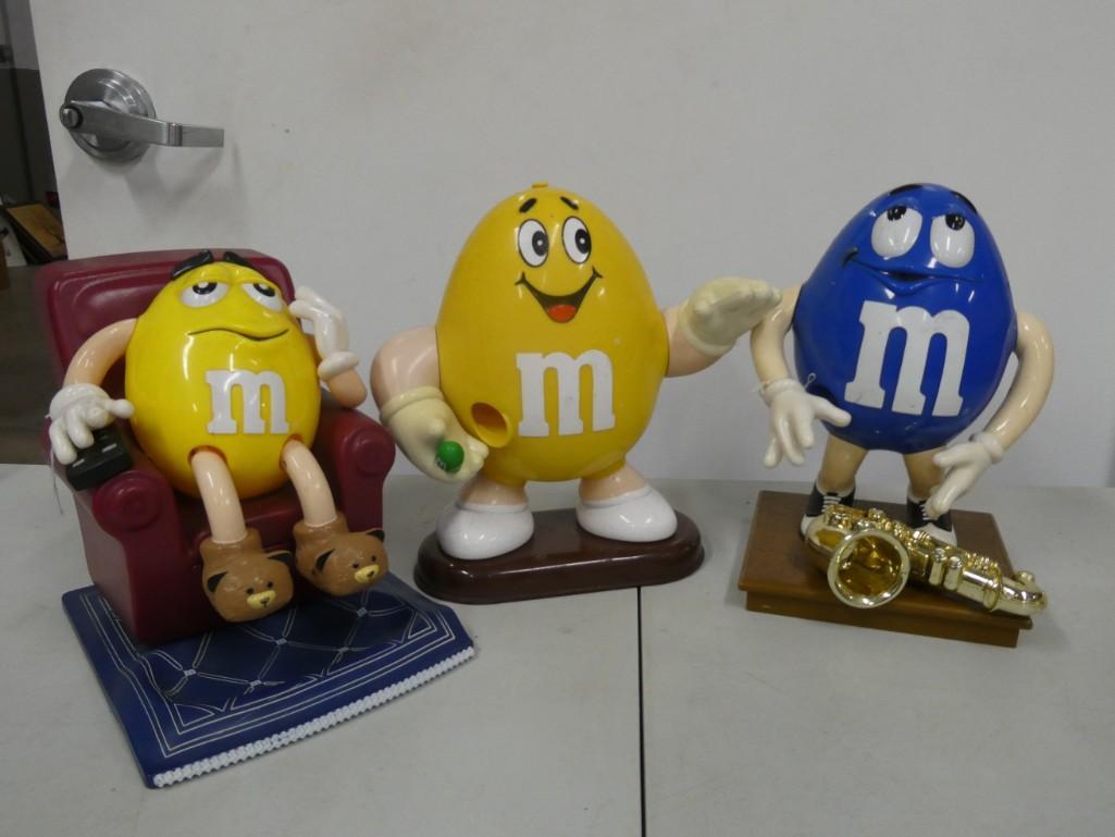 3 Collectible M&Ms Figures (1 of 1)