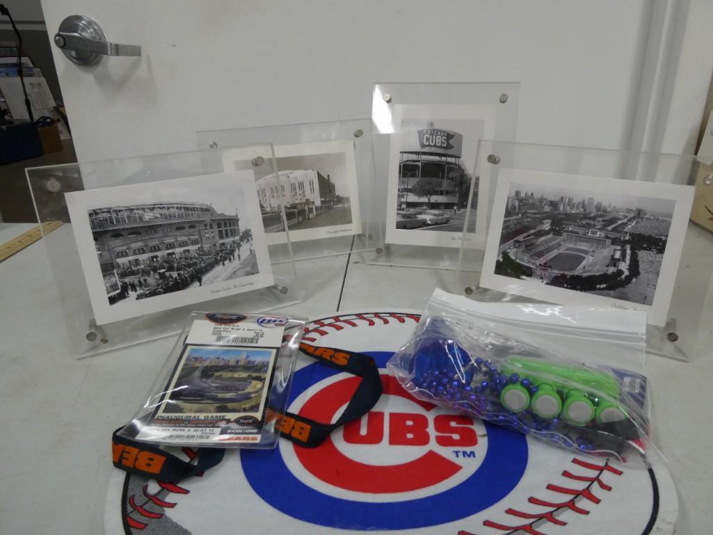 Chicago Sports Items incl Photo Prints of the Stadiums (1 of 6)
