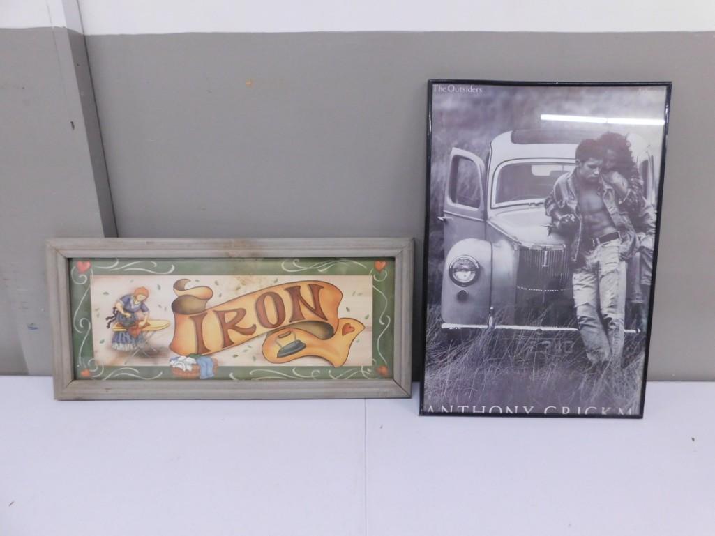 Framed Prints incl Anthony Crickmay The Outsiders and (1 of 1)