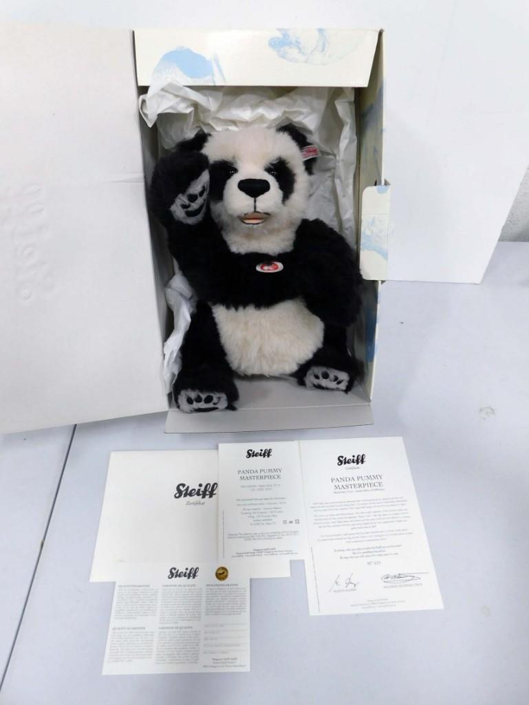 Steiff Panda Pummy Masterpiece Limited Edition Mohair (1 of 7)