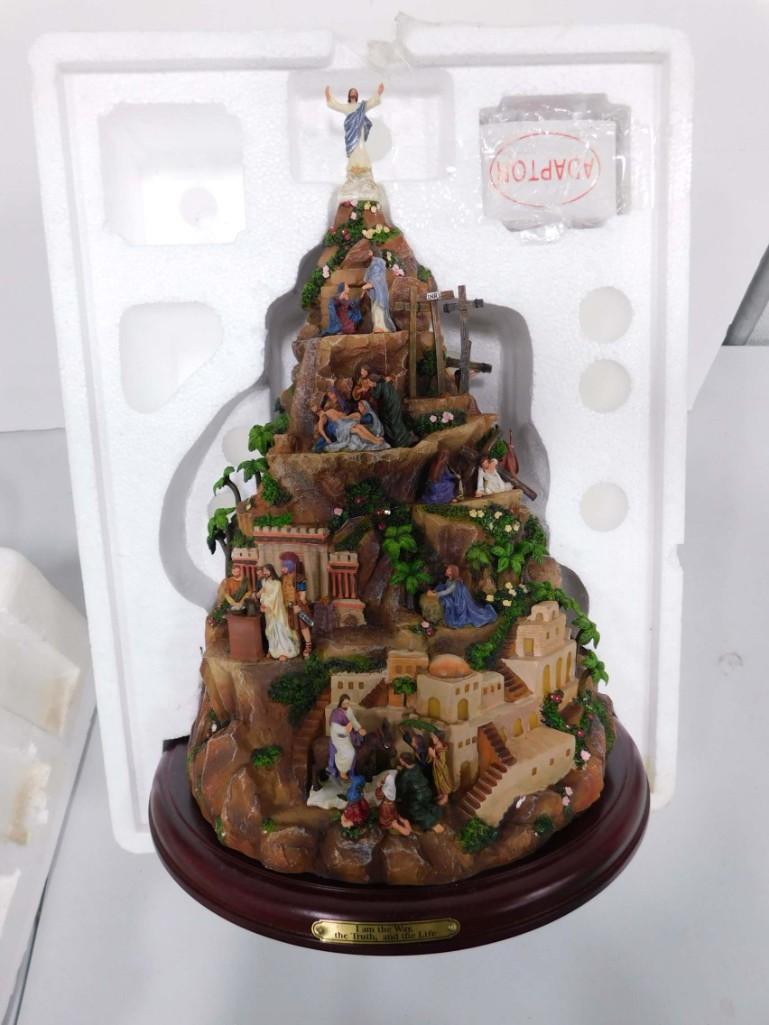 Thomas Kinkade Faith Mountain 3D Easter Tabletop (1 of 9)