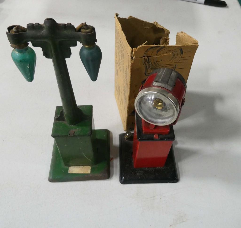 Louis Marx Train Accessory and an Unmarked Train (1 of 3)