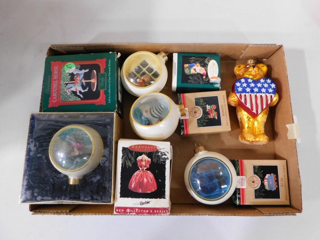 Lot of Christmas Ornaments incl Hallmark Keepsake (1 of 5)