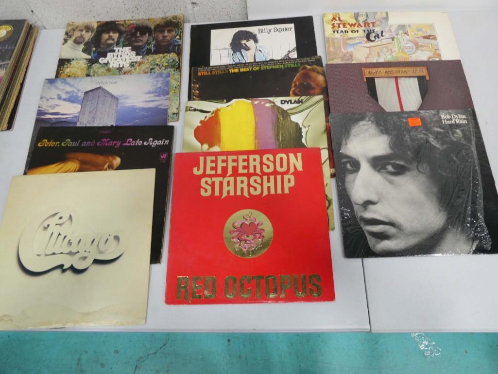 11 Vinyl LP Records incl The Byrds, The Who, Peter Paul (1 of 4)