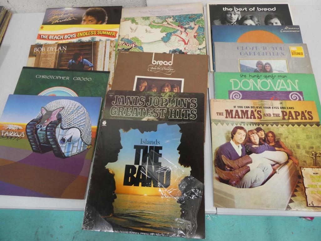 15 Vinyl LP Records incl incl Michael Jackson, Beach (1 of 4)