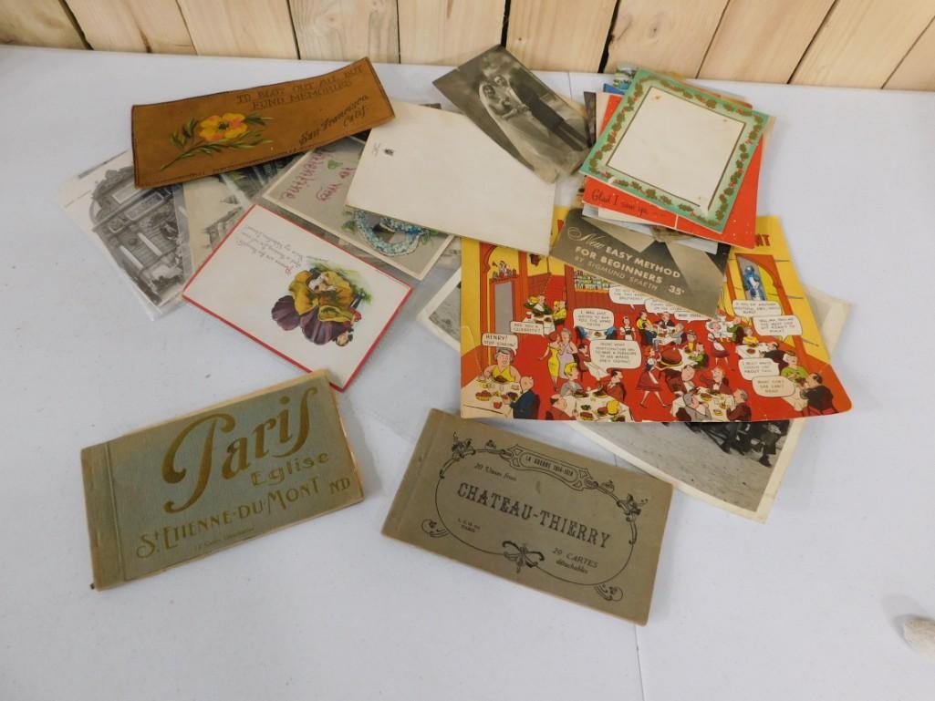 Vintage Ephemera incl Postcards incl Early 1900s (1 of 8)