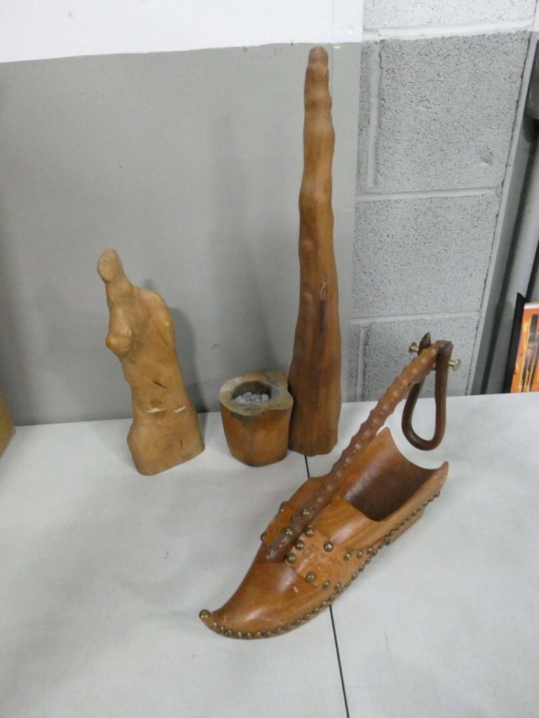 Wood Decor Lot (1 of 4)