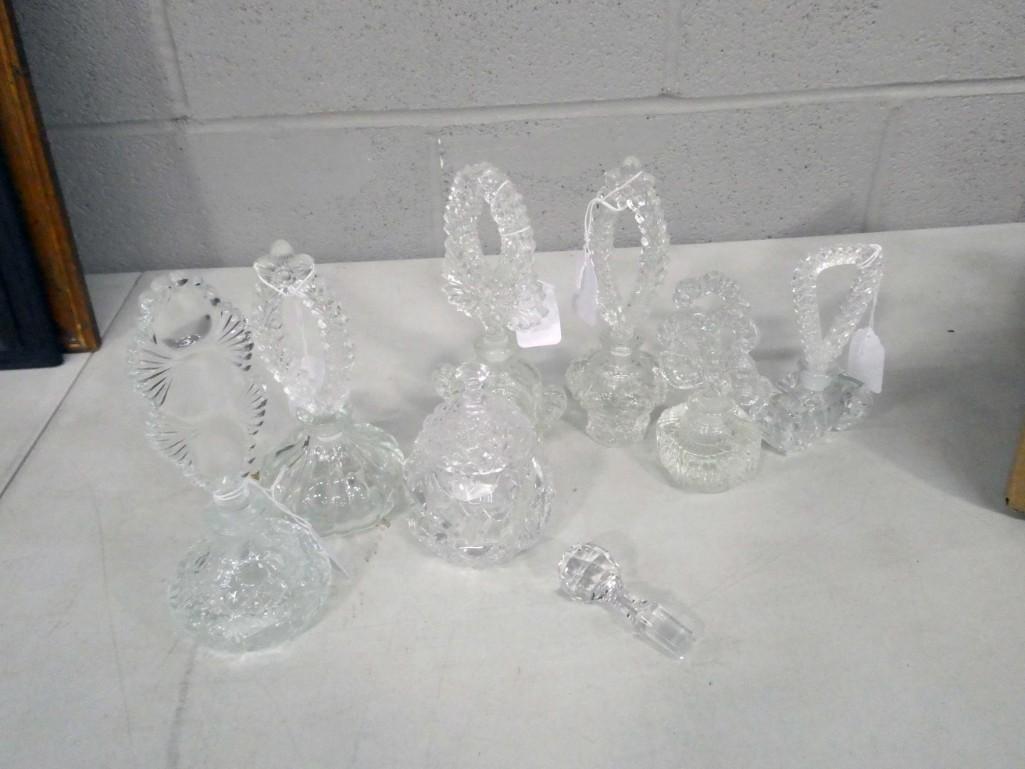 Glass Perfume Bottles , etc (1 of 5)