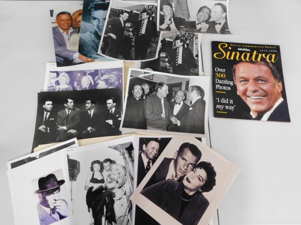 Large Lot of Frank Sinatra Photographs incl Rat Pack , (1 of 4)