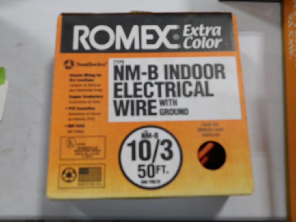Romex Indoor Electrical Wire with Ground 50 Ft 600 Volt (1 of 2)