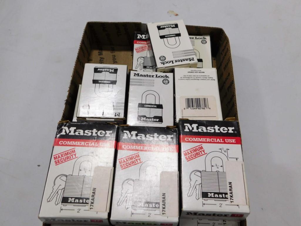 15 Asst New Master Lock Padlocks New in Box (1 of 1)