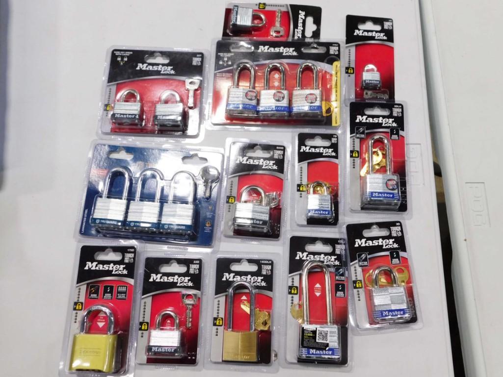 New in Package Padlocks incl Master Lock and Tru Guard (1 of 2)
