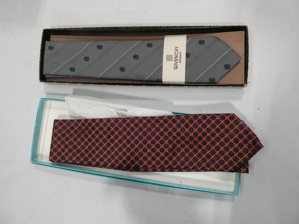 2 Ties incl Givenchy and Tiffany & Co: 2 Ties incl Givenchy and Tiffany & Co