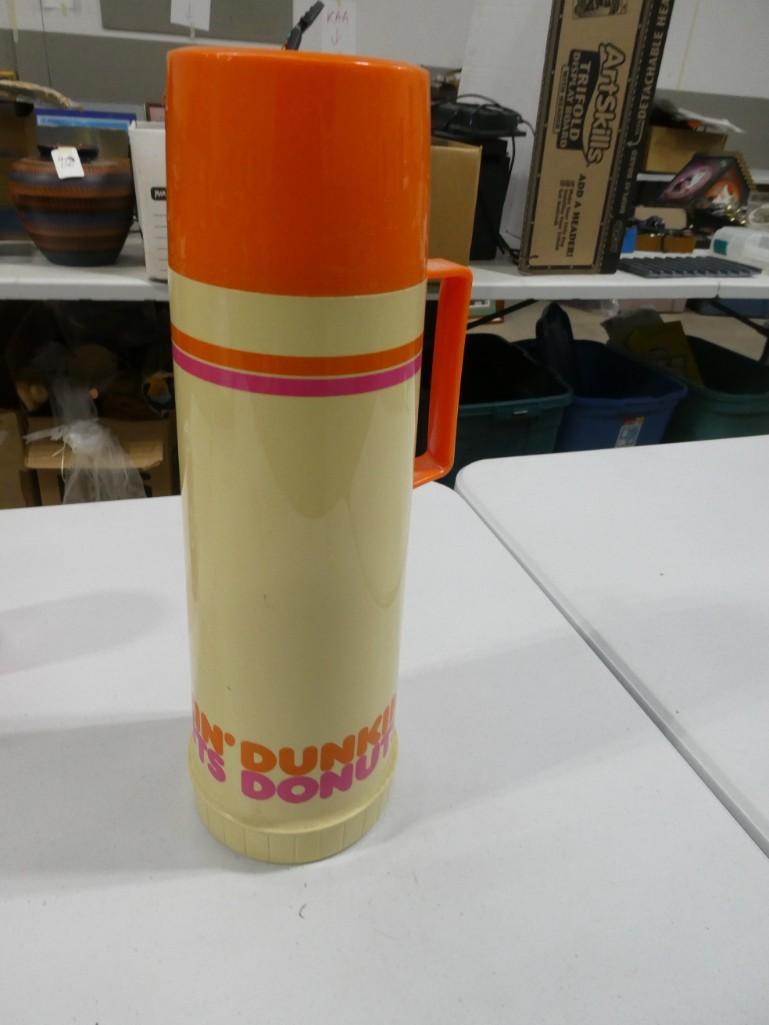 Vintage Dunkin Donuts Thermos: Vintage Dunkin Donuts Thermos