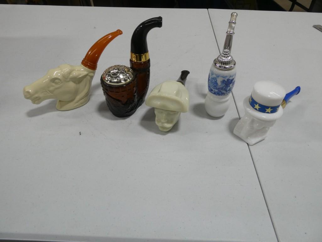 5 Avon Pipe Cologne Bottles (1 of 4)