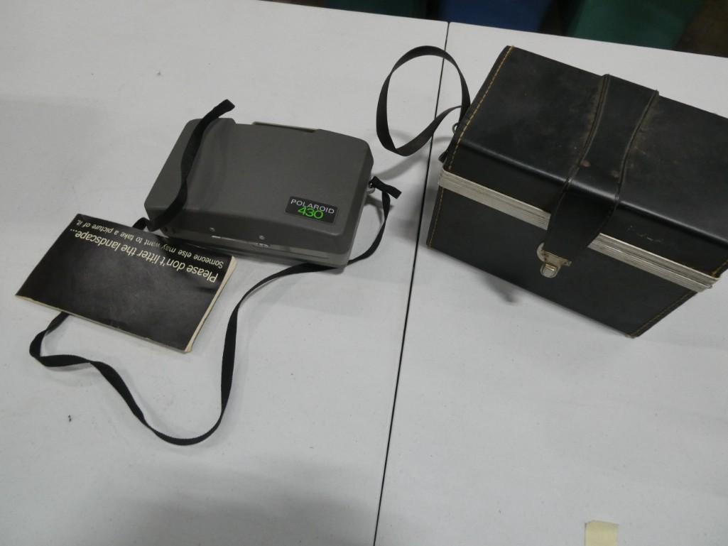 Vintage Polaroid 430 Land Camera with Case (1 of 5)