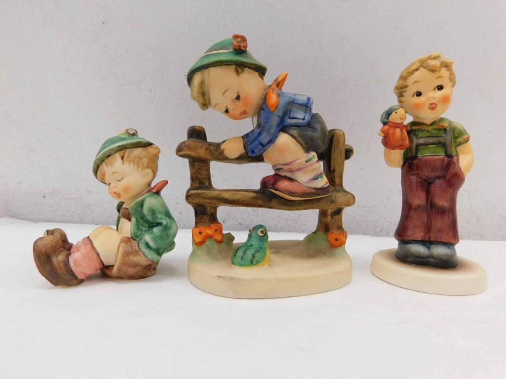 3 Goebel Hummel Figurines incl 1948 Retreat to Safety , (1 of 5)