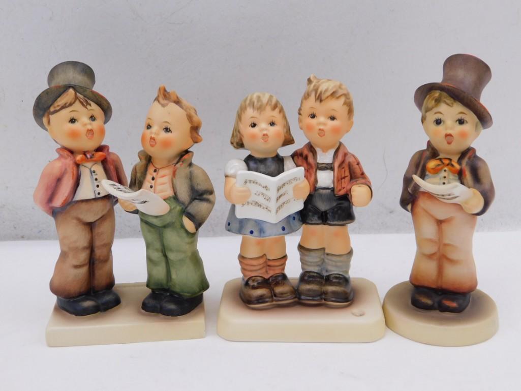 3 Goebel Hummel Figurines incl Celebrate with Song , (1 of 8)