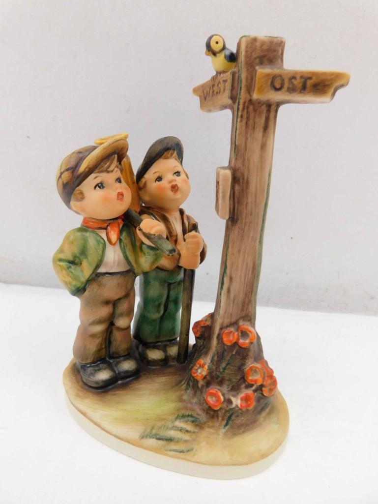 1955 Goebel Hummel Crossroads Boys Figurine 331 21 (1 of 5)