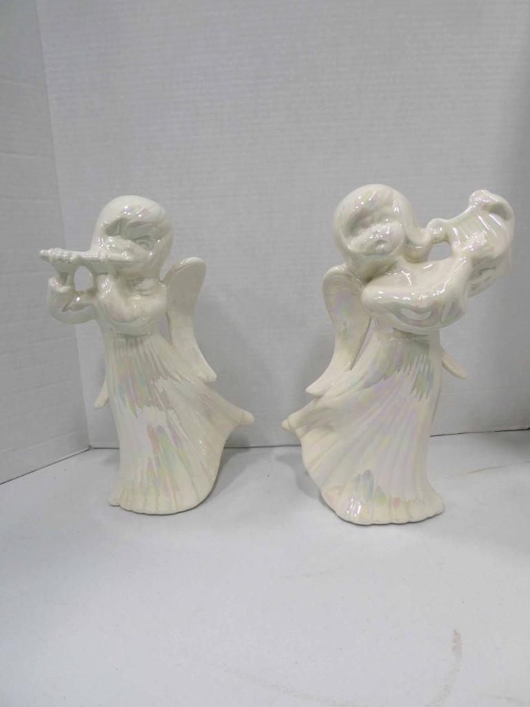 2 Shirley Ceramic Angels Iridescent Finish (1 of 5)