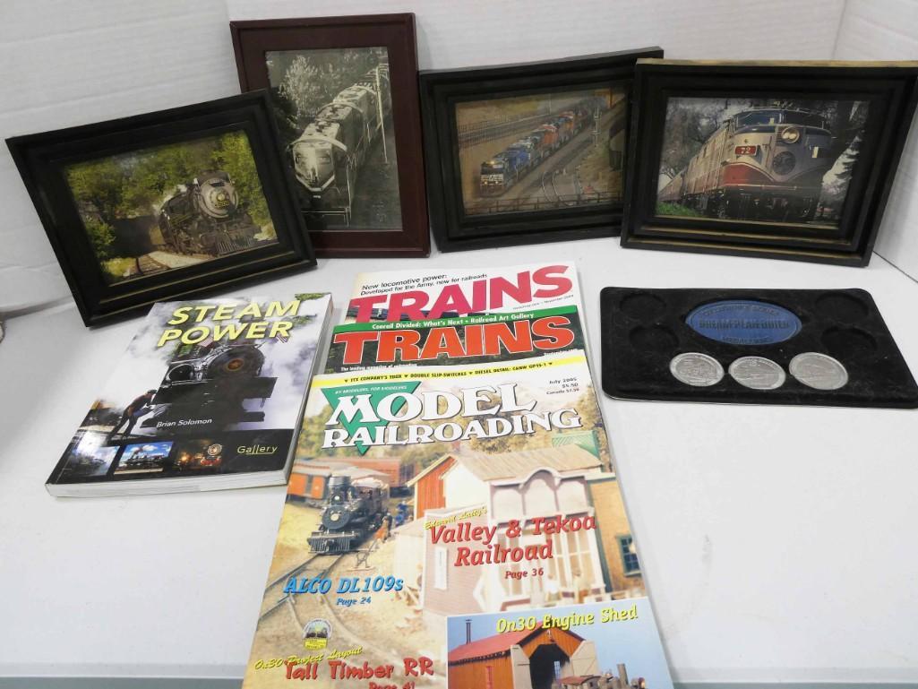 Railroad Ephemera incl Photographs and Books (1 of 1)