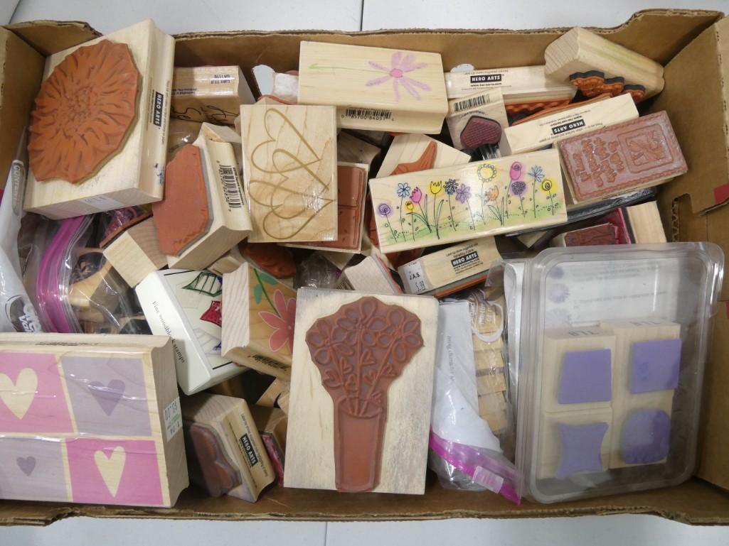 Scrapbooking Supplies incl Stamps , etc (1 of 1)