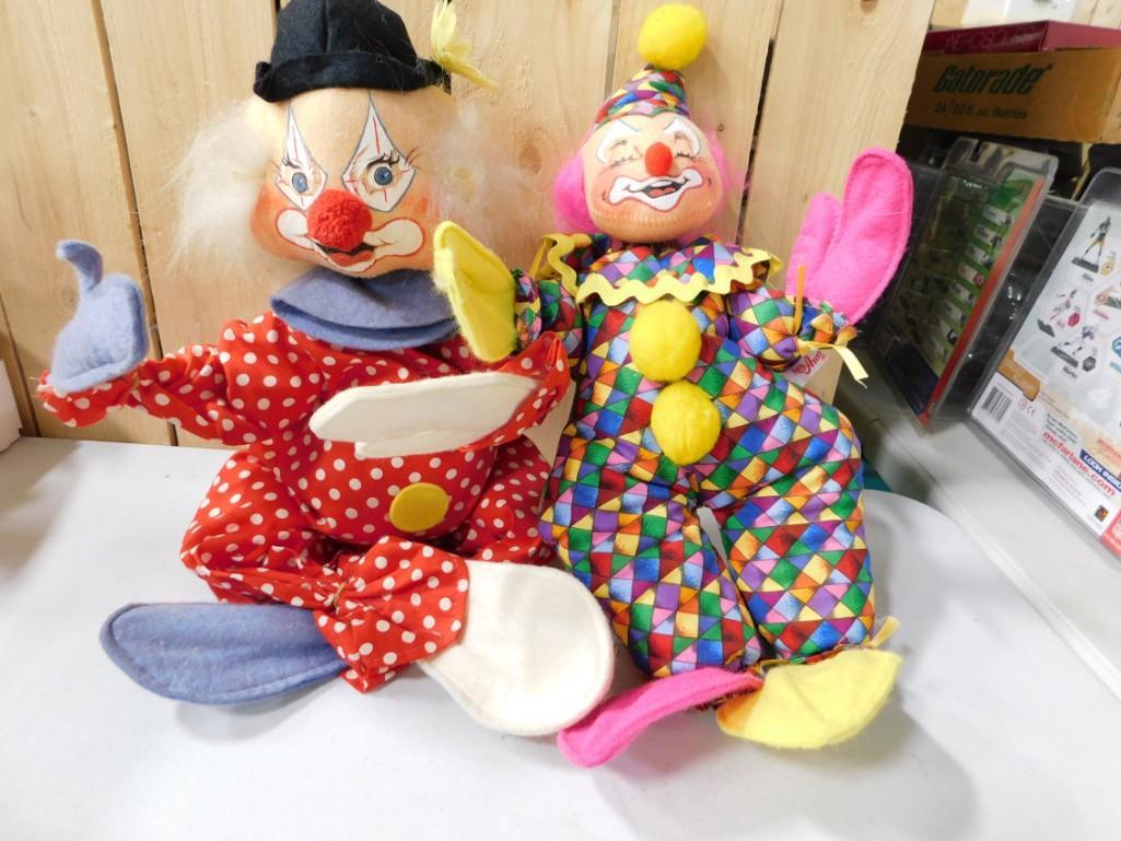 2 Anna Lee Mobility Doll Clowns (1 of 4)