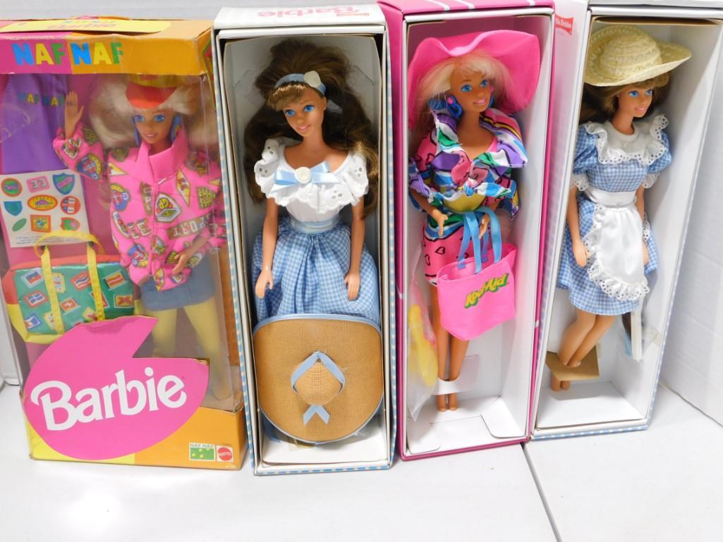 4 Barbie Dolls incl Naf Naf Barbie and Collectors (1 of 5)