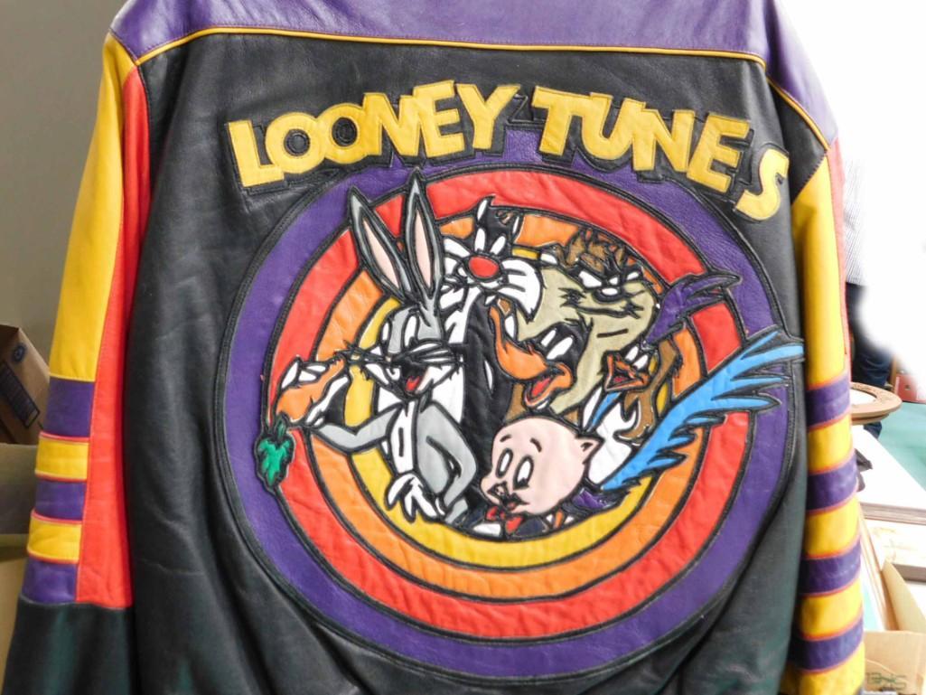 Leather Looney Tunes Jacket (1 of 3)