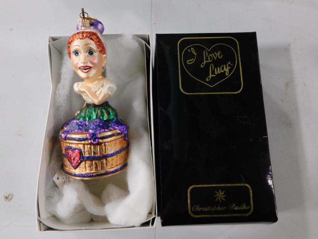 Christopher Radko I Love Lucy Christmas Ornament in (1 of 6)