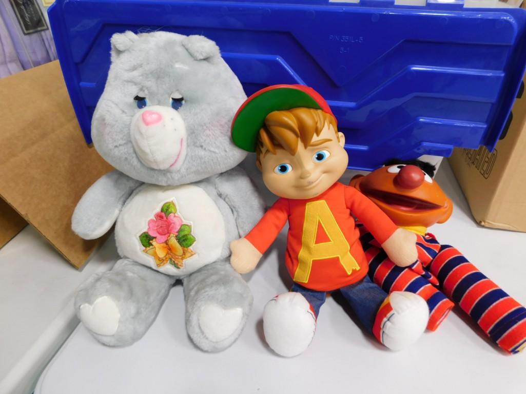 Toys Incl Alvin Chipmunk Care Bear Ernie Puppet