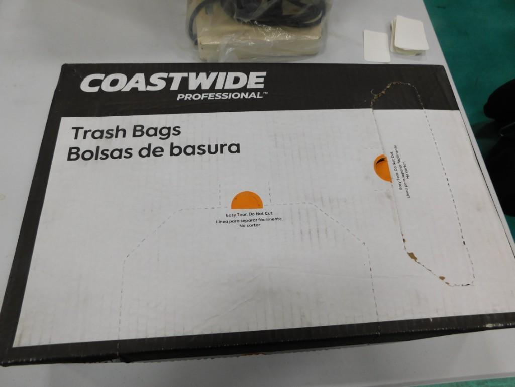 100 Black 40-45 Gal Trash Bags (1 of 2)