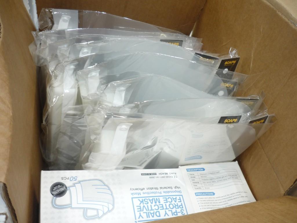 Case of Face Shields and Masks (1 of 4)