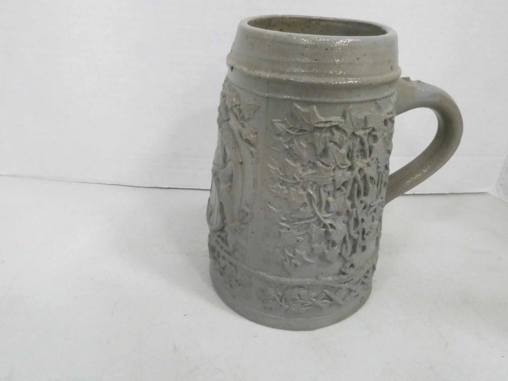 Gambrinus God of Drink 1L Stoneware Regensburg Stein (1 of 6)