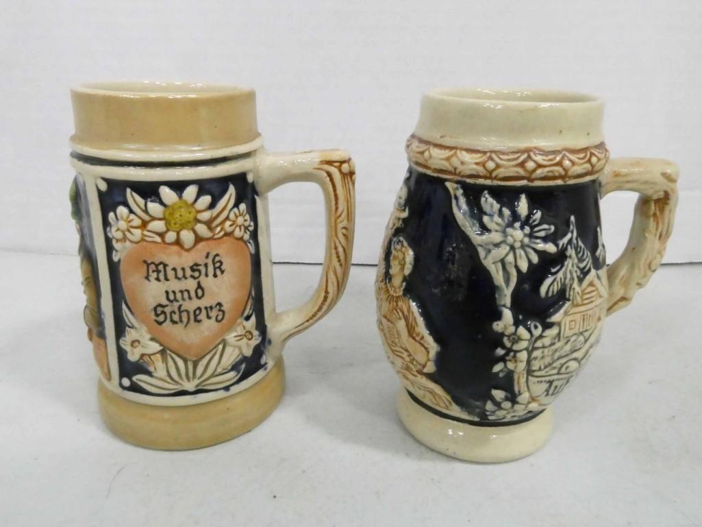 2 Small German Beer Steins (1 of 6)