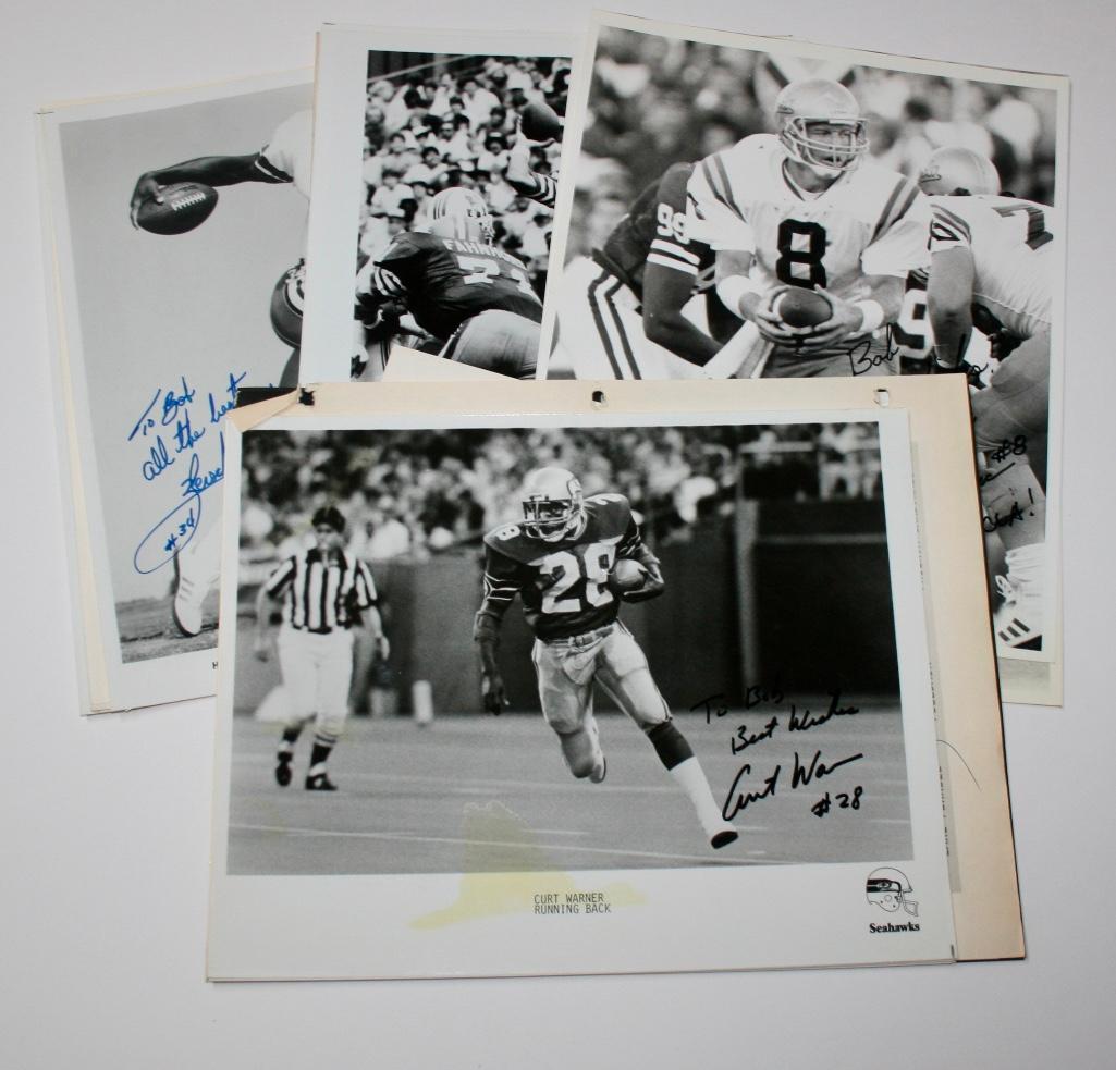 Lot of Football Player Signed Photos - Aikman, Montana,: Lot of Football Player Signed Photos - Aikman, Montana, Dorsett, Walker & More Most personalized. One or two may not be signed. No COA's