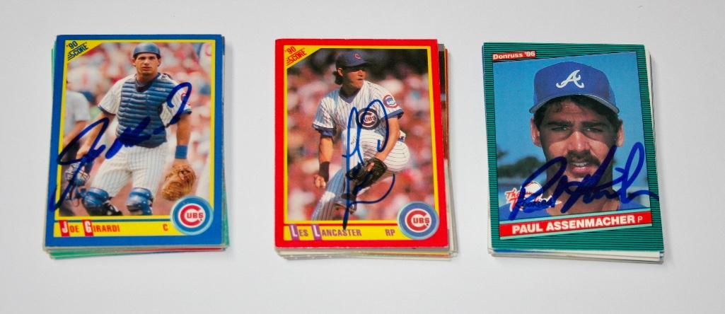 Lot of 45 Signed Baseball Cards - Mark Grace, Dwight (1 of 6)
