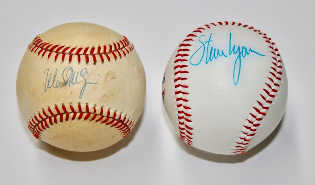 Lot of 2 Signed Baseballs (1 of 6)