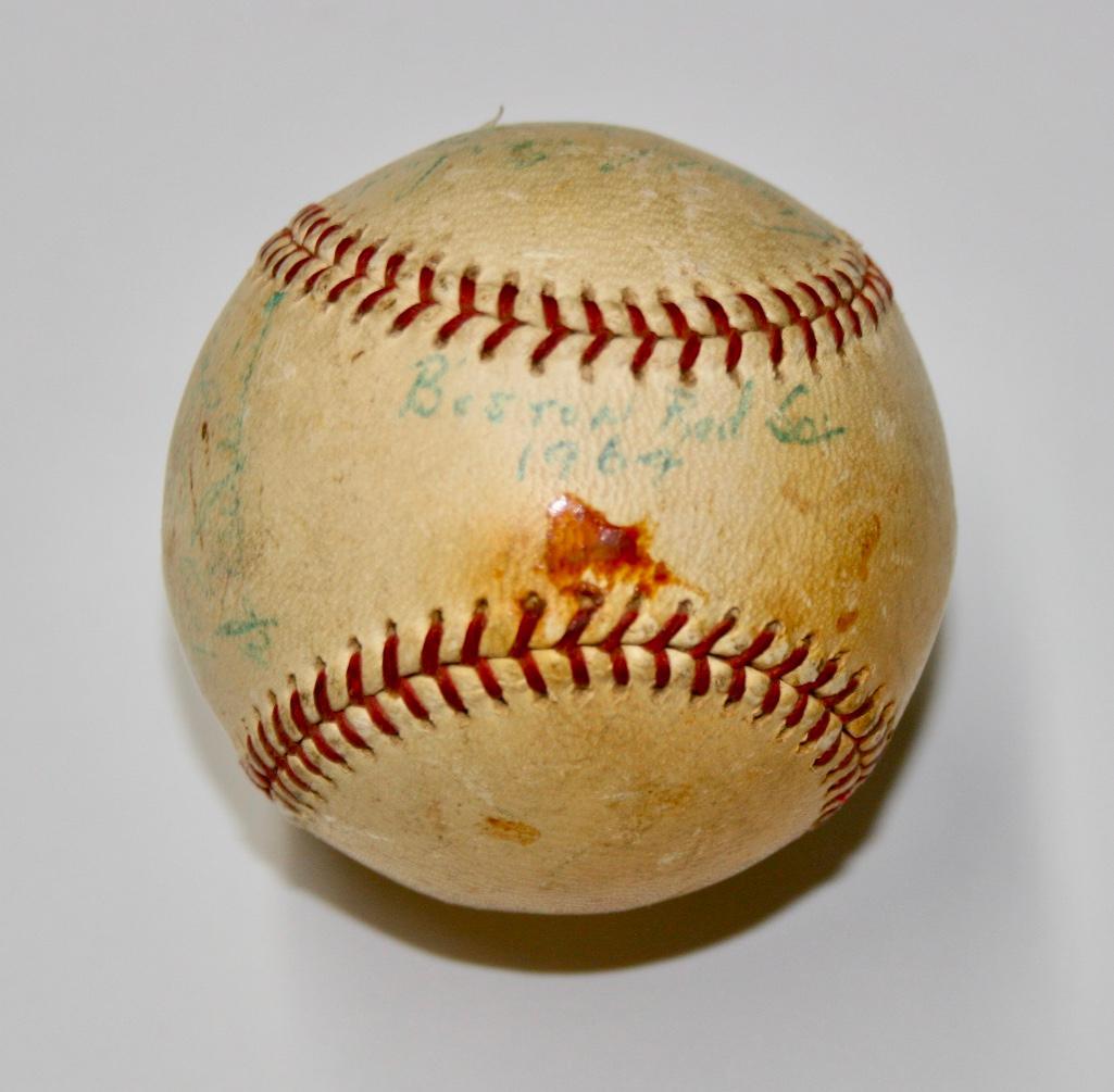 1964 Red Sox Signed Baseball (1 of 6)