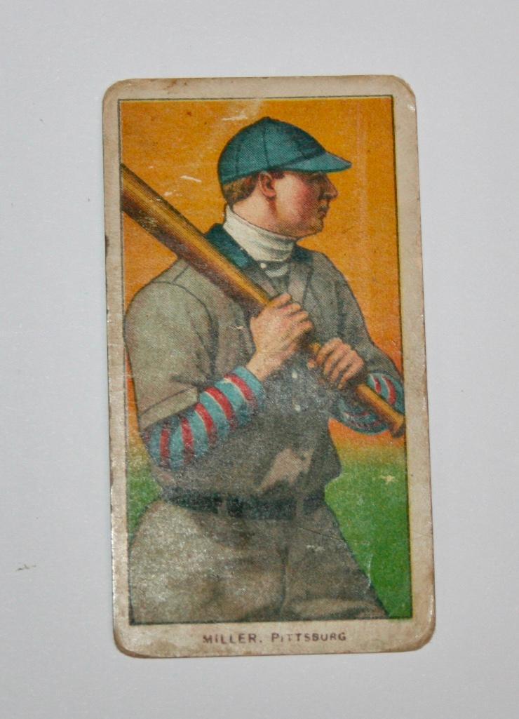 T206 Dots Miller Batting Piedmont 350 (1 of 2)