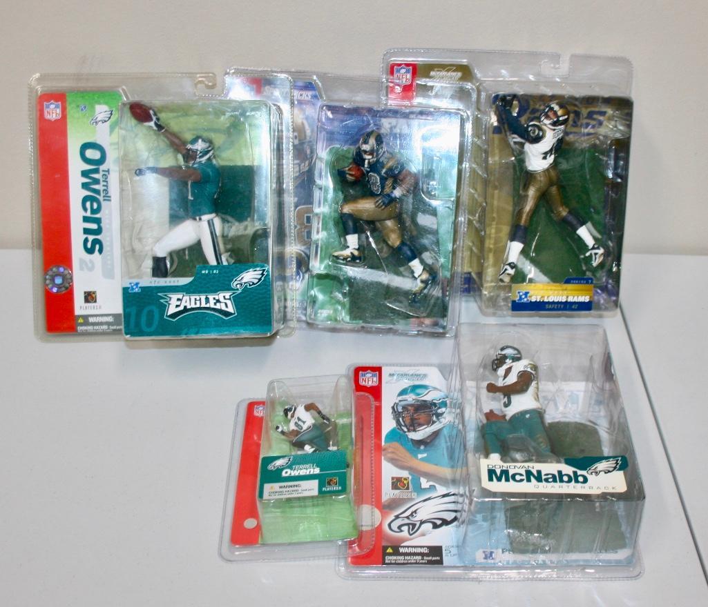 Lot of 5 McFarlane Football Figures (1 of 6)