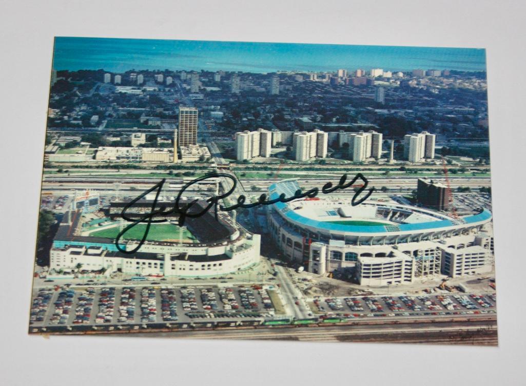 White Sox Jerry Reinsdorf Signed Photo of Old and New (1 of 2)