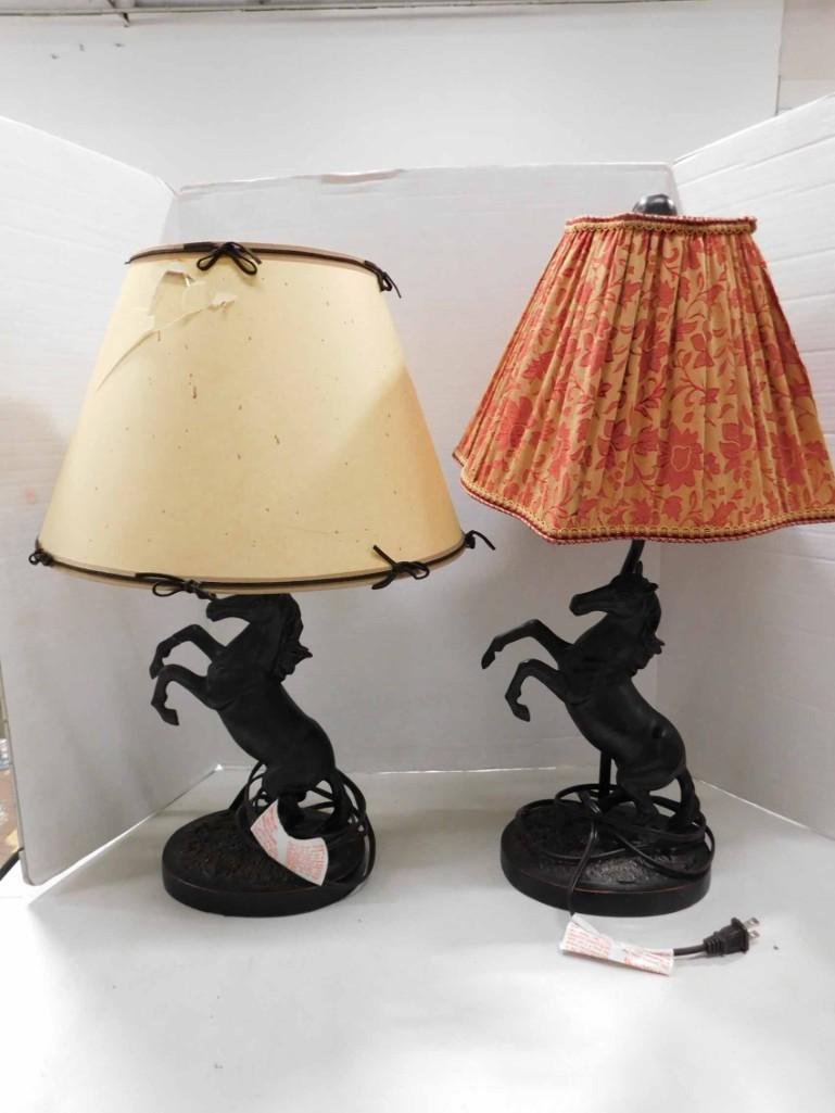 Pair of Horse Table Lamps (1 of 6)