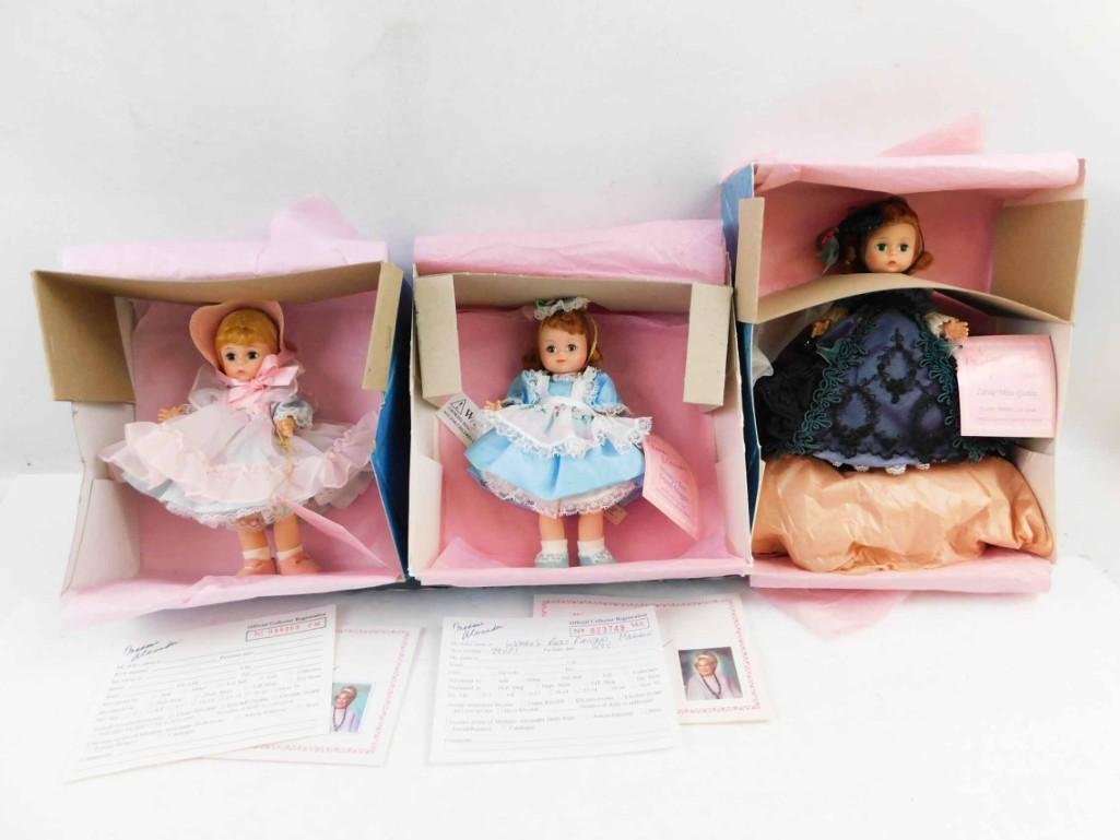 3 Madame Alexander Dolls incl Madame Alexander Wendy (1 of 5)