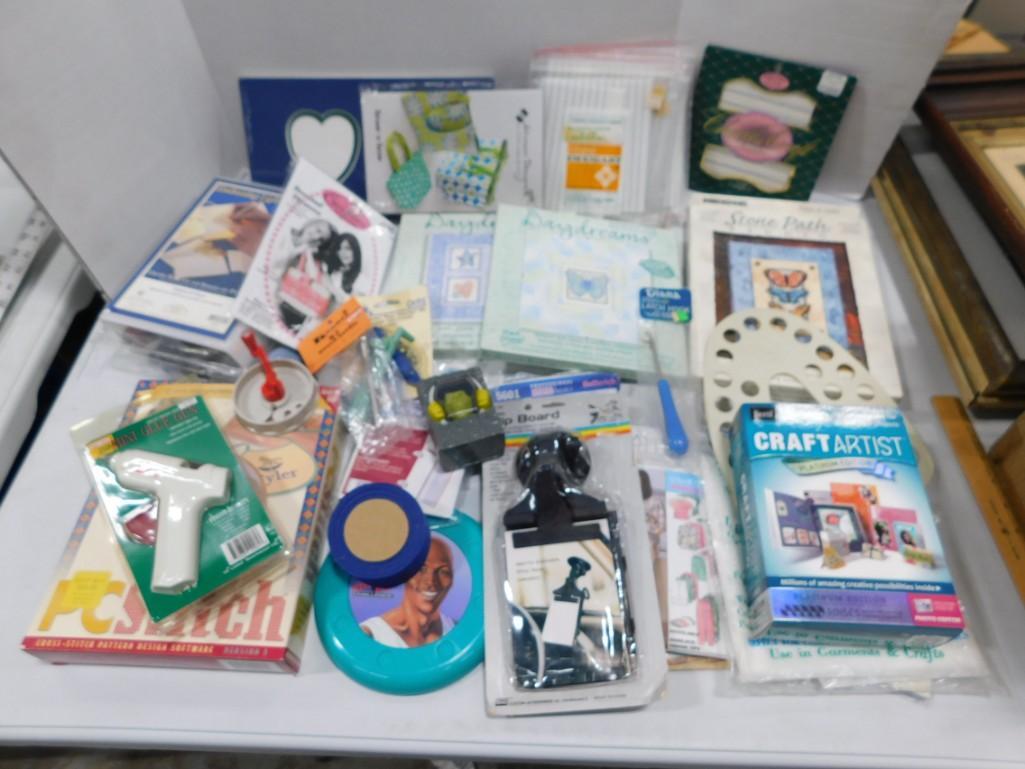 Large Lot of Craft and Scrapbooking Supplies etc (1 of 4)