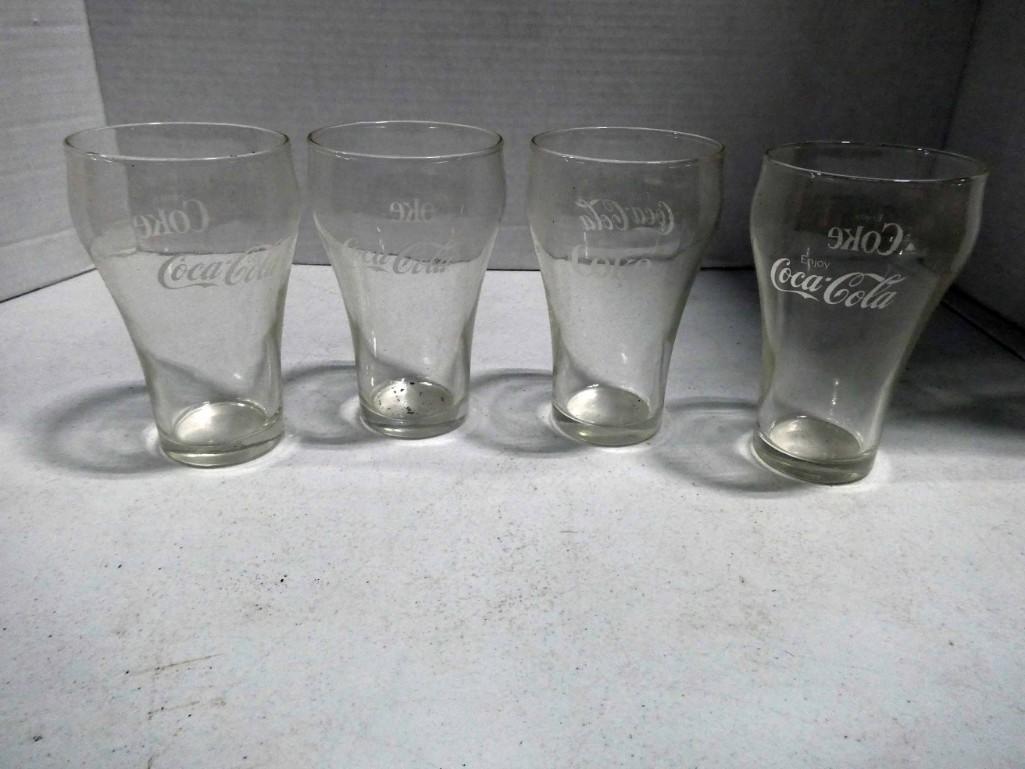 4 Coca Cola Drinking glasses (1 of 1)
