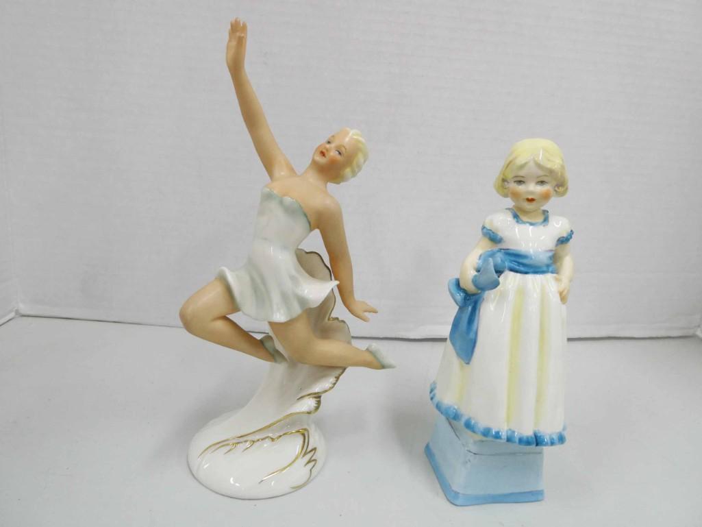2 Figurines incl Schaubach kunst and Royal Worcester (1 of 4)