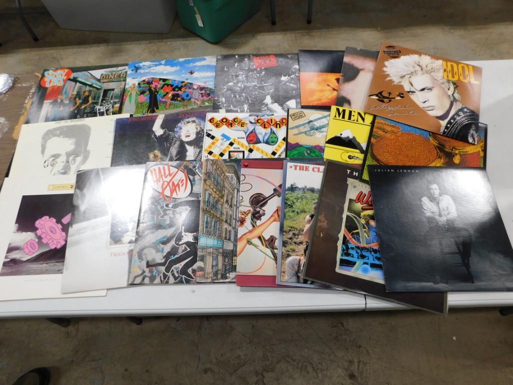 Lot of Vinyl LP Record Albums including Billy Idol (1 of 3)