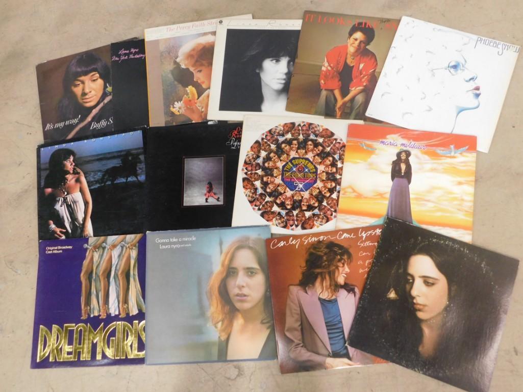 Lot of Vinyl Record Albums including Carly Simon, Linda (1 of 3)