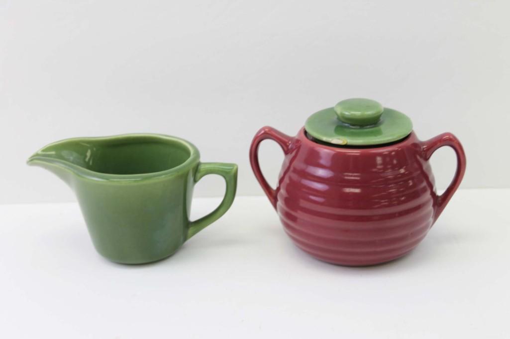 Bauer Ringware Sugar and ModerneCcreamer (1 of 4)